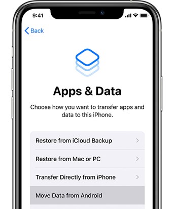 Transfer WhatsApp from Android to iPhone13