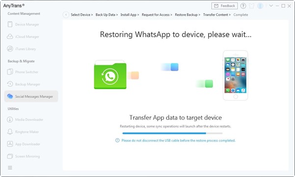 Transfer WhatsApp from Android to iPhone26