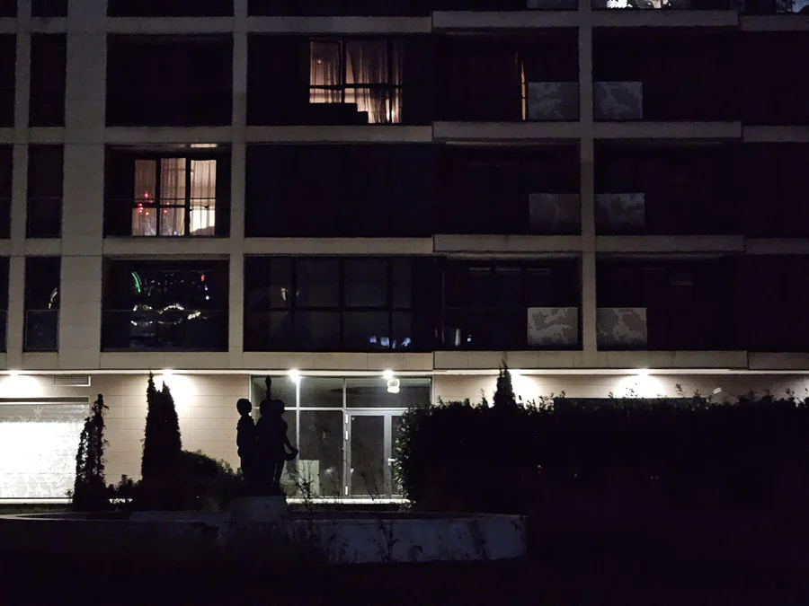 نمونه عکس دوربین تله فوتو فولد ۵ در نور ضعیف و بدون حالت شب